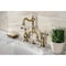 Kingston Brass Bridge Bathroom Faucet with Brass PopUp, Antique Brass KS7973AL - alternate 5